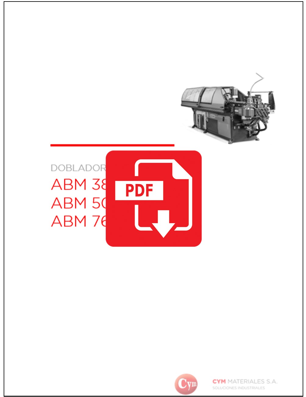 AK - BENDING MACHINE ABM 50