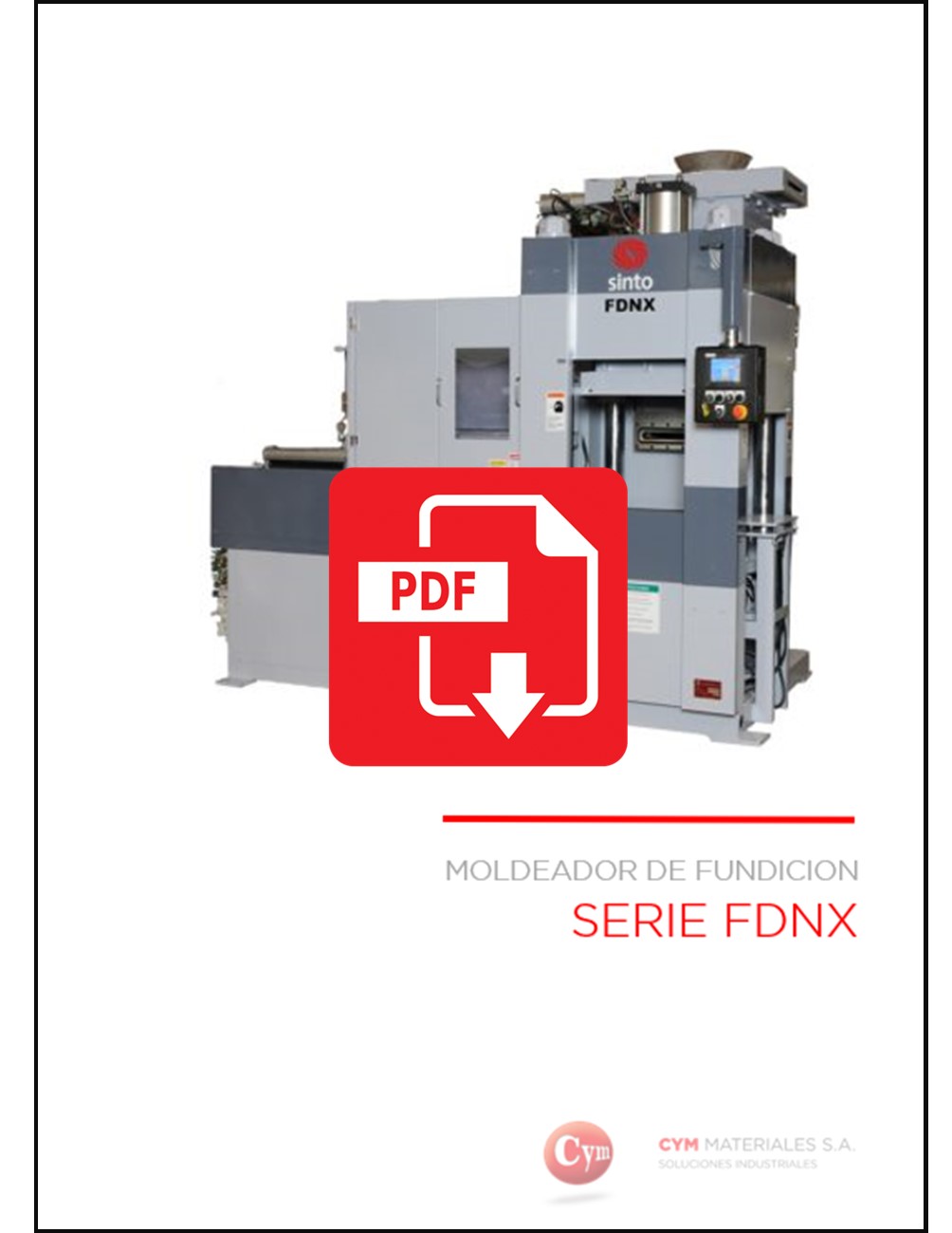 Equipo de Moldeado para fundicion Series - FDNX