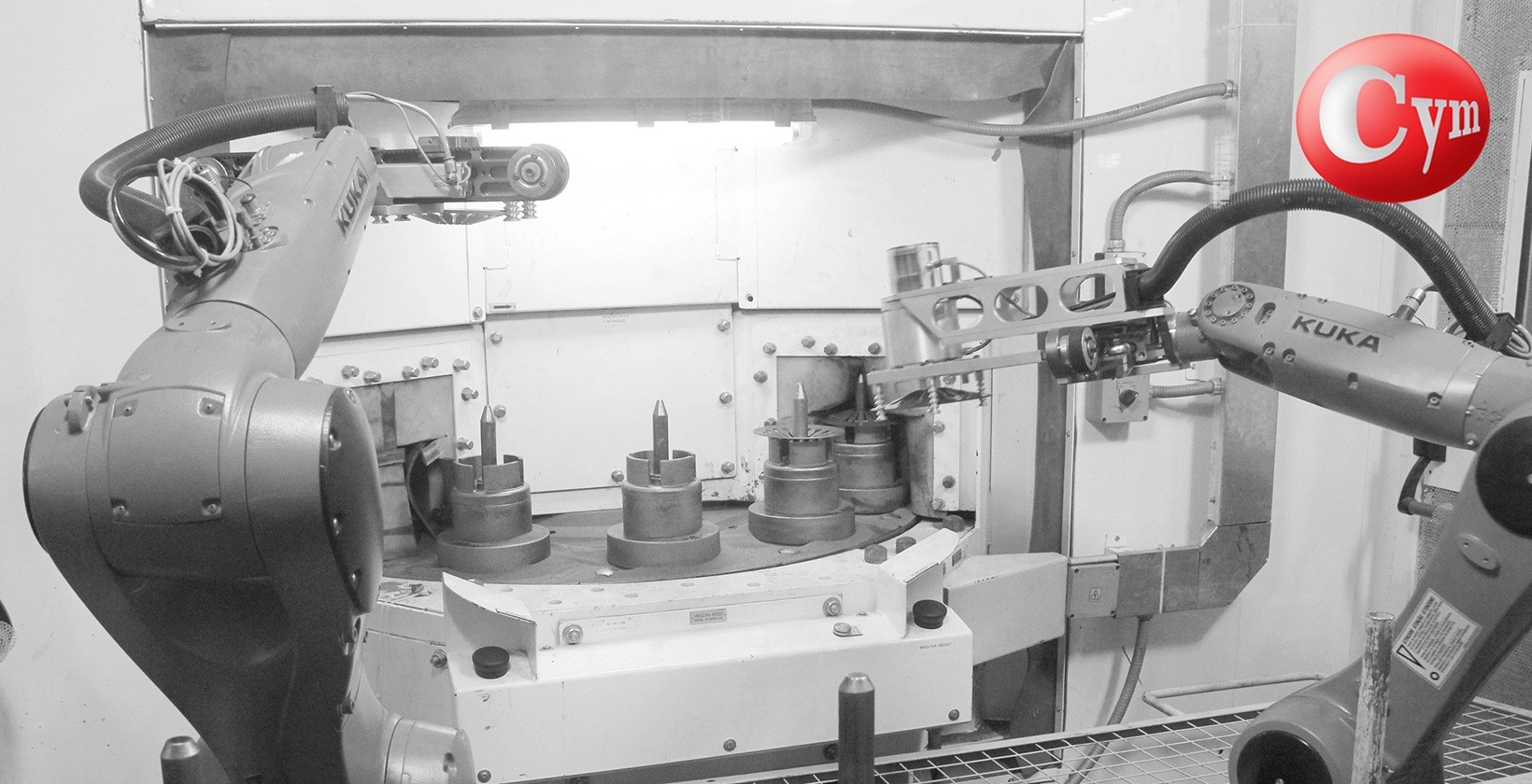 shot-peening-de-discos-de-embragues-carga-automatica-con-robots-cymmaterialesSA3
