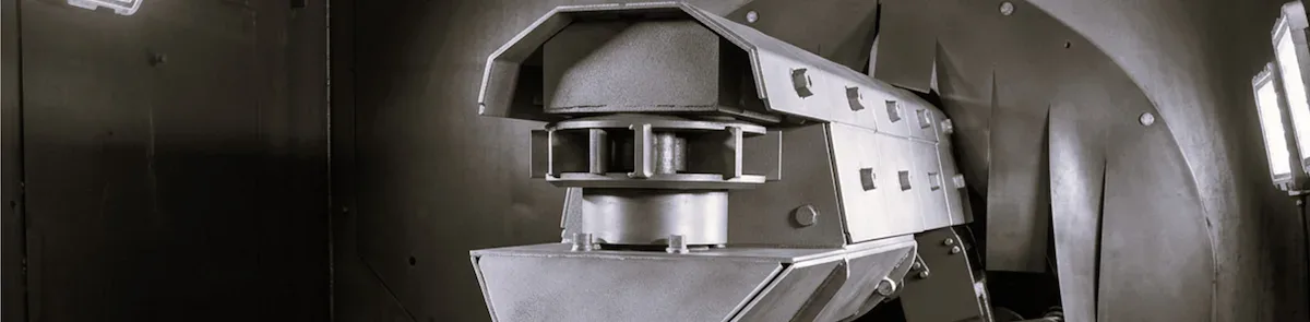 Granalladora interna
de tubos
por turbina