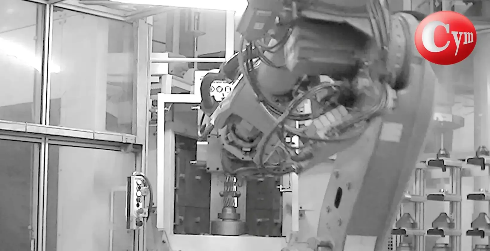 Descarga robot satélite engranajes procesados SAT 7-2SP CYM con cobertura uniforme 360° post-peening