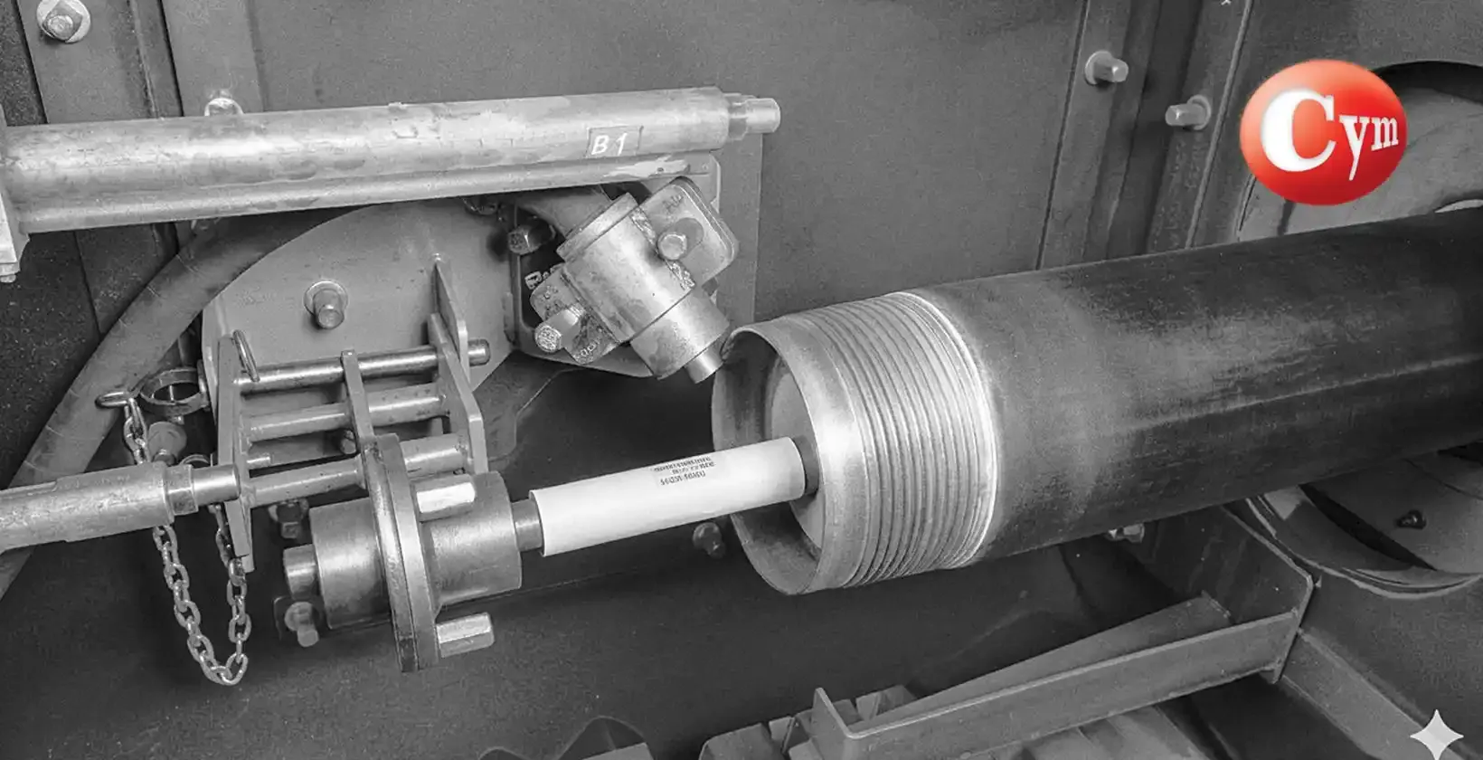 Boquilla granallado rosca exterior tubo OCTG CYM Materiales