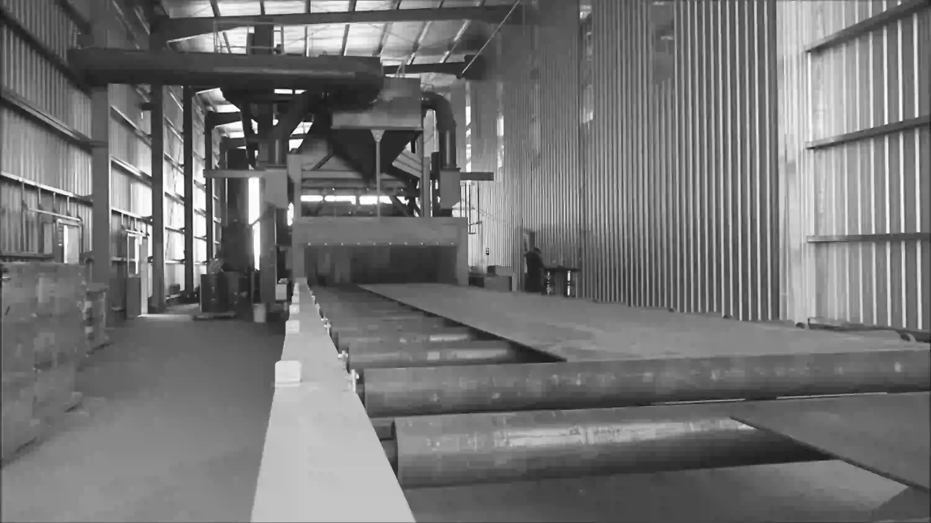 Granalladora de chapas horizontal CH-2.5H