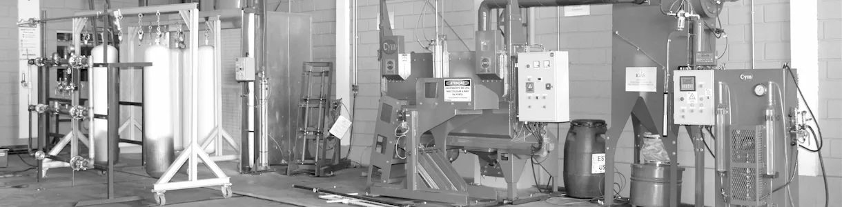 Granalladora automática
de cilindros por lotes
