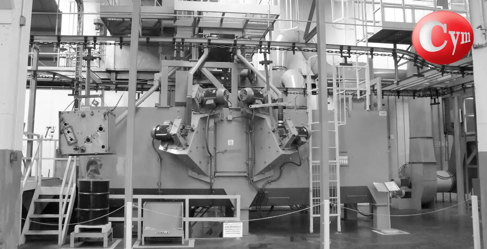 Transformadores eléctricos — Granalladora EST-TUN 15x15