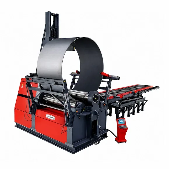 Roladoras de chapa CNC