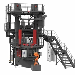 Shot peening Linea SAT-AC para para autopartes discos de embrague, piñones, engranajes y coronas