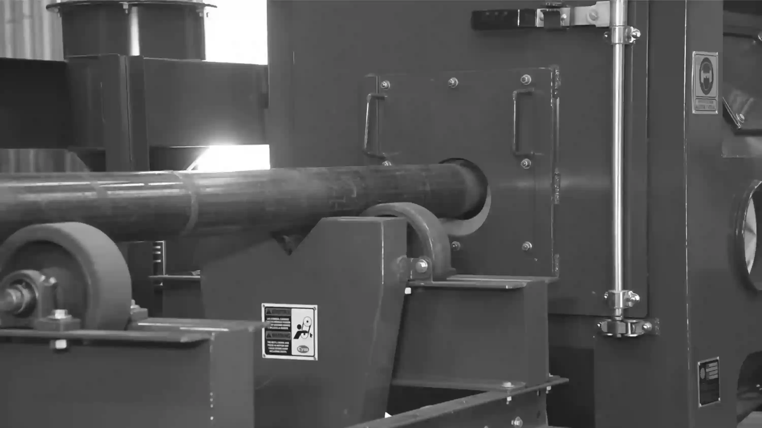 Shot peening de roscas en tubos de petróleo