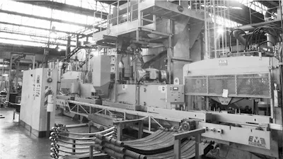 Equipos de stress peening SPET 250 y SPET 190 para elásticos parabólicos